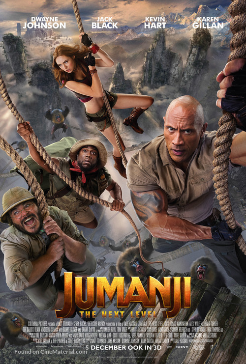 Jumanji: The Next Level - Dutch Movie Poster