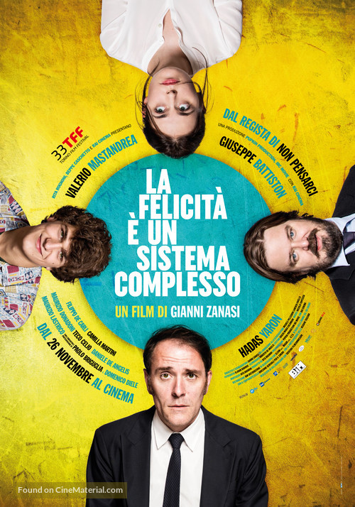 La felicit&agrave; &egrave; un sistema complesso - Italian Movie Poster