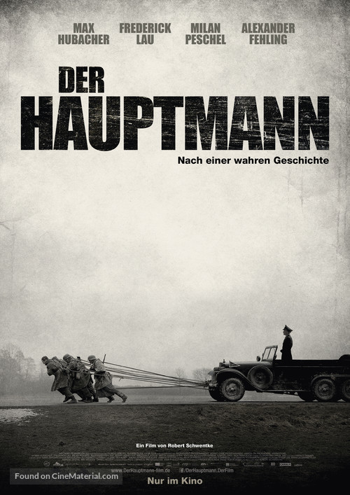 Der Hauptmann - German Movie Poster