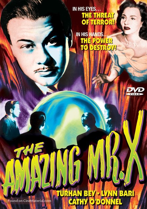 The Amazing Mr. X - DVD movie cover