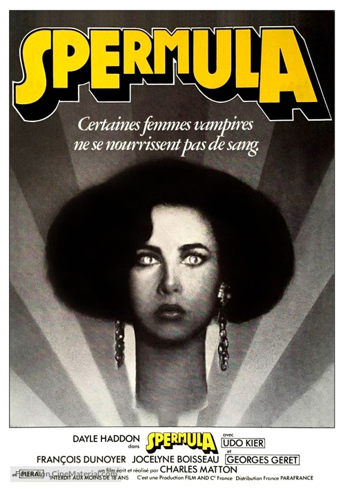 Spermula - French Movie Poster