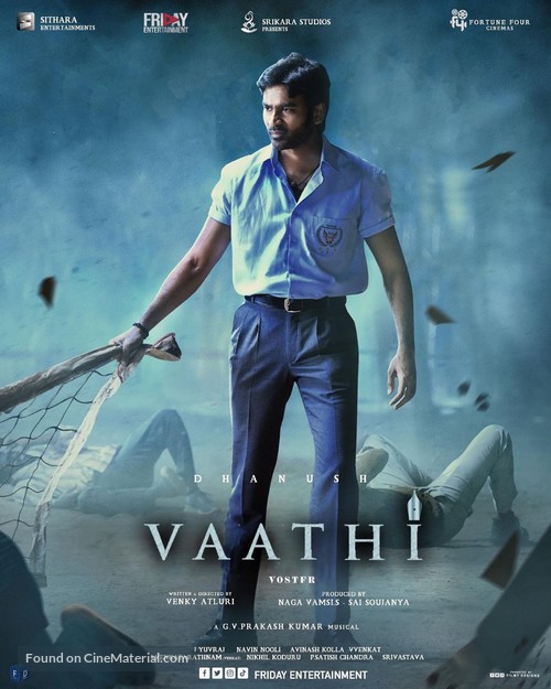 Vaathi - French Movie Poster