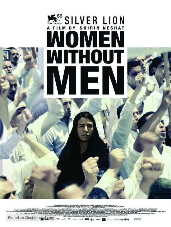 Zanan-e bedun-e mardan (2009) Belgian movie poster