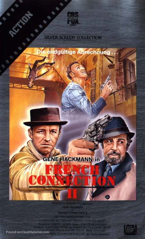 French Connection II - German Movie Cover