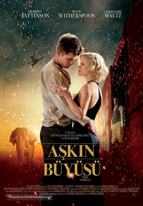 Water for Elephants - Turkish Movie Poster