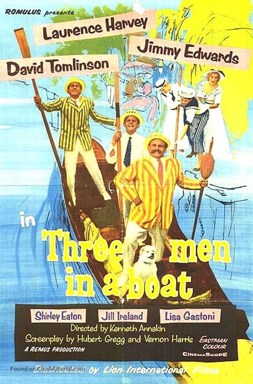 Three Men in a Boat - British Movie Poster