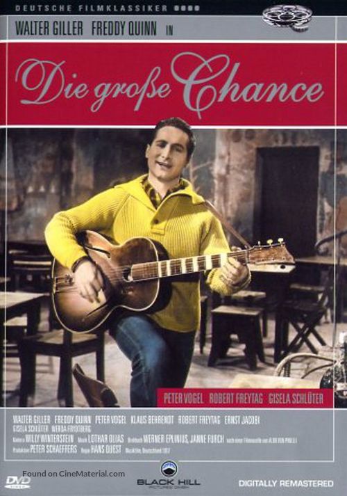 Die grosse Chance - German Movie Cover