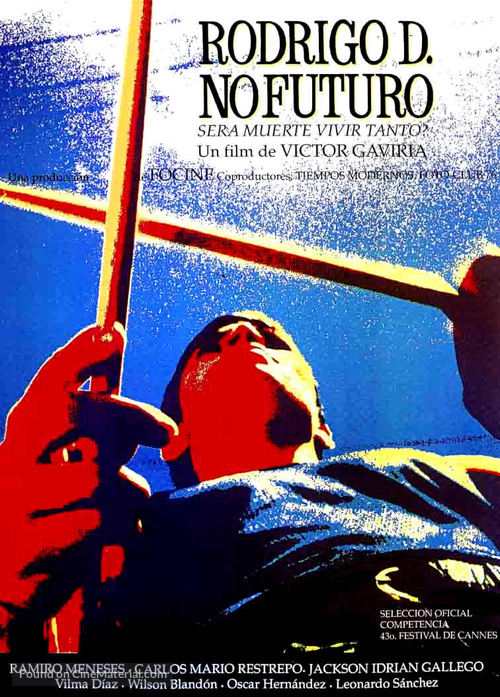 Rodrigo D: No futuro - Colombian Movie Poster