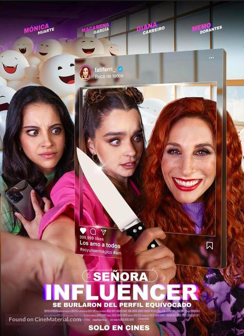 Se&ntilde;ora Influencer - Mexican Movie Poster