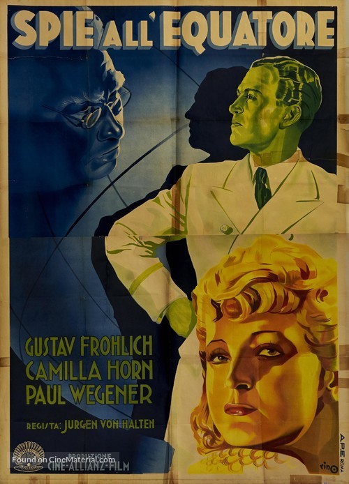 In geheimer Mission - Italian Movie Poster