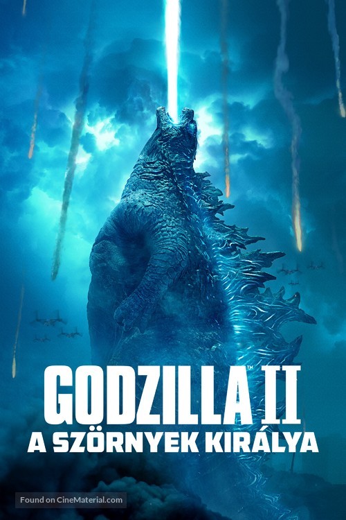 Godzilla: King of the Monsters - Hungarian Movie Cover