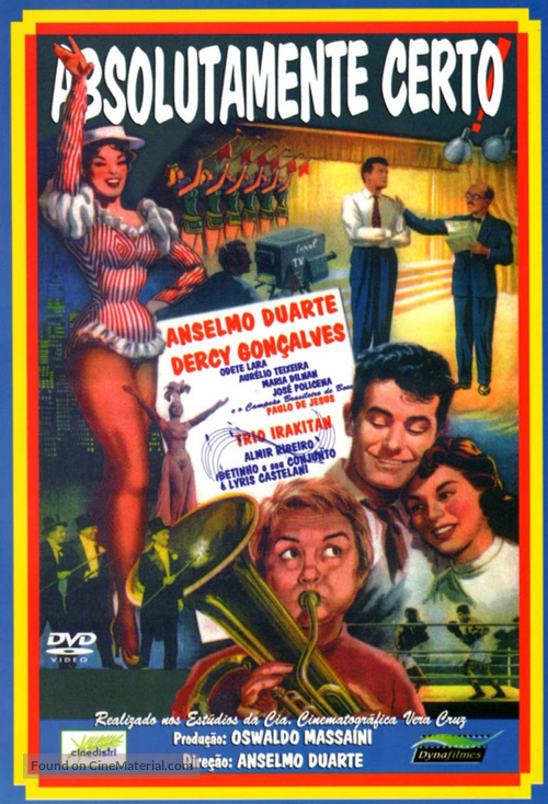 Absolutamente Certo - Brazilian DVD movie cover