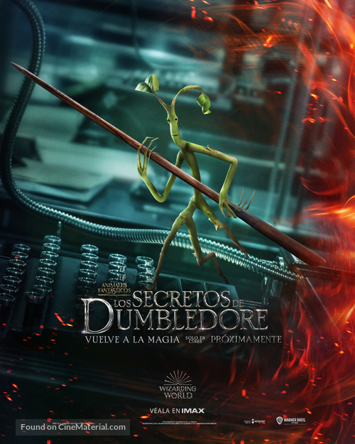 Fantastic Beasts: The Secrets of Dumbledore - Mexican Movie Poster