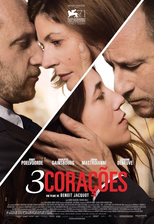 3 coeurs - Brazilian Movie Poster