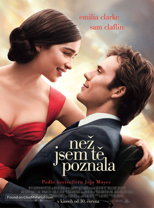 Me Before You - Czech Movie Poster
