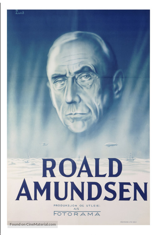 Roald Amundsen - Norwegian Movie Poster