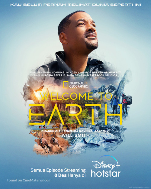 &quot;Welcome to Earth&quot; - Indonesian Movie Poster