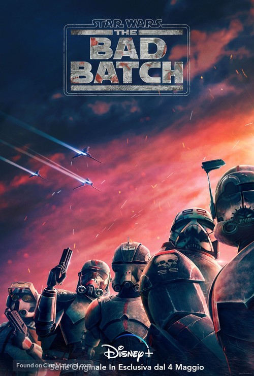 &quot;Star Wars: The Bad Batch&quot; - Italian Movie Poster