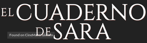 El cuaderno de Sara - Spanish Logo