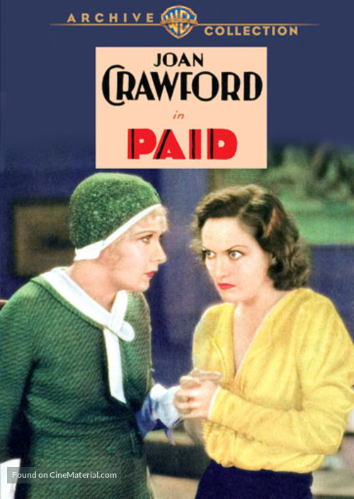 Paid - DVD movie cover