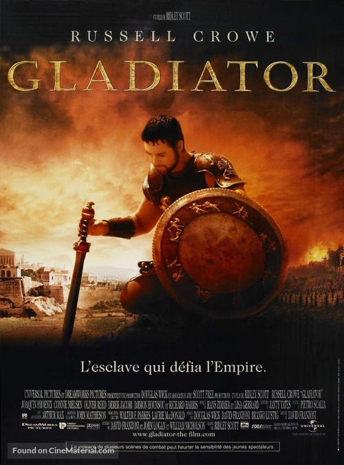 Gladiator - French Movie Poster