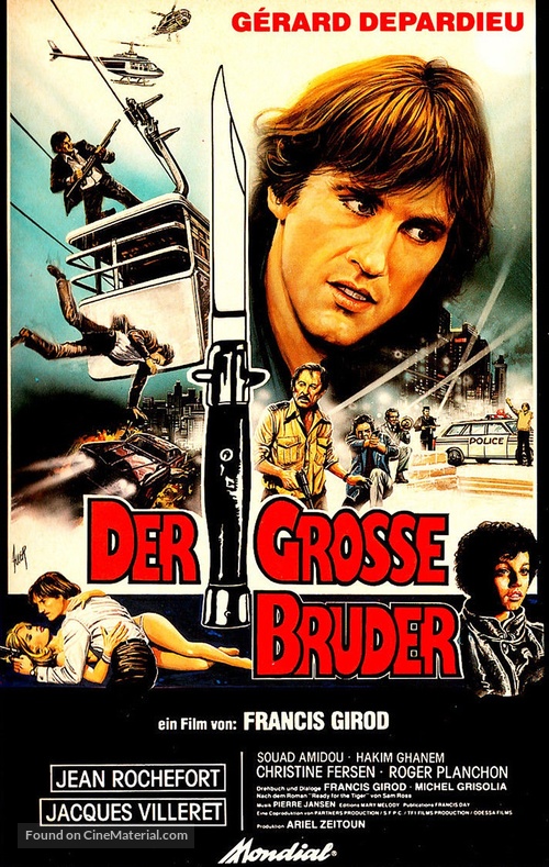 Le grand fr&egrave;re - German VHS movie cover