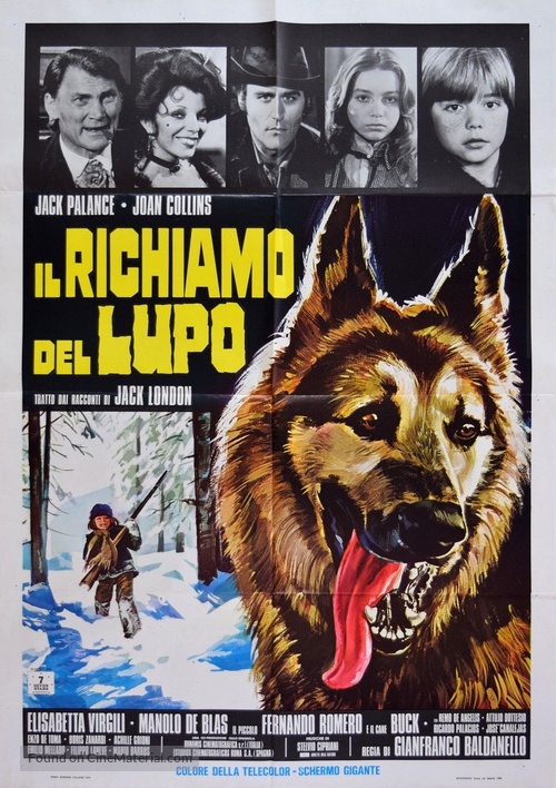 Il richiamo del lupo - Italian Movie Poster