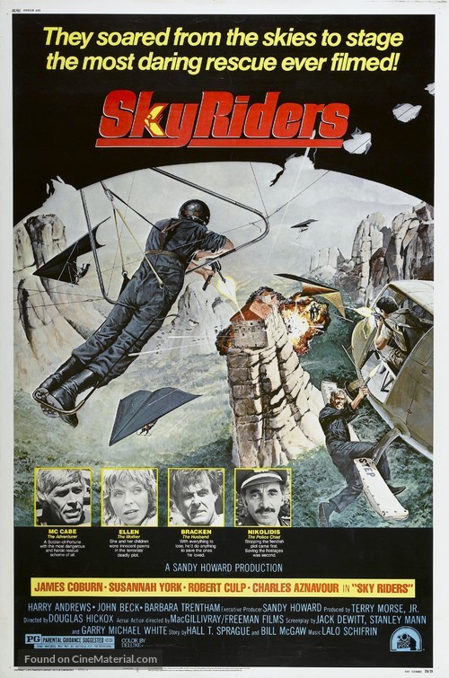 Sky Riders - Movie Poster