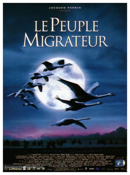 Le peuple migrateur - French Movie Poster