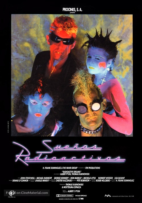 Radioactive Dreams - Spanish Movie Poster