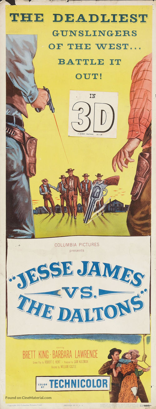 Jesse James vs. the Daltons - Movie Poster