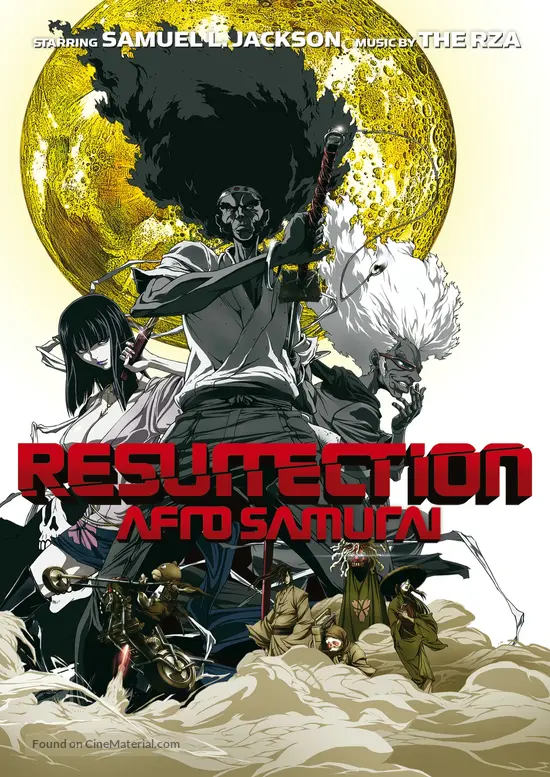 Download Afro Samurai Resurrection 2009 Dvd Movie Cover For iPhone Free Wallpaper Afro Samurai Resurrection 2009 Dvd Movie Cover For Free