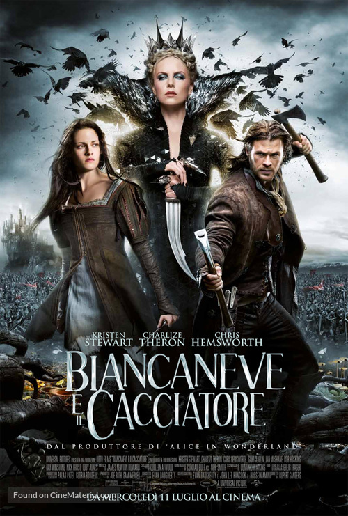 Snow White and the Huntsman - Italian Movie Poster