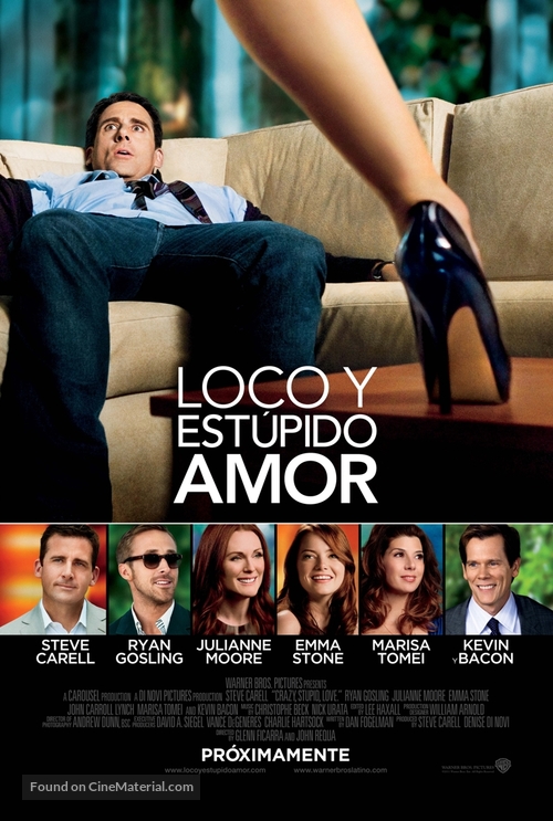 Crazy, Stupid, Love. - Argentinian Movie Poster