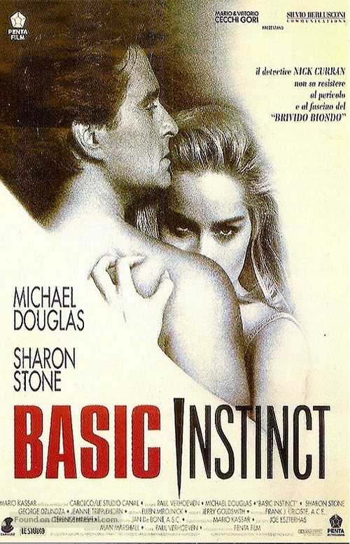 Basic Instinct - Italian Movie Poster