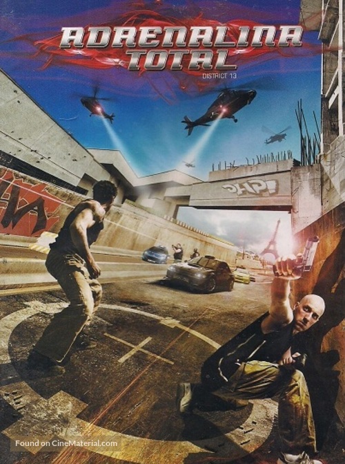 Banlieue 13 - Mexican DVD movie cover