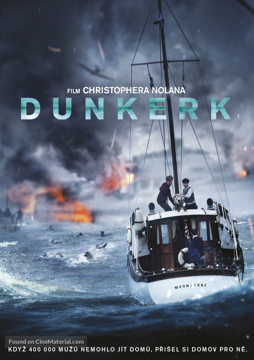 Dunkirk - Czech DVD movie cover
