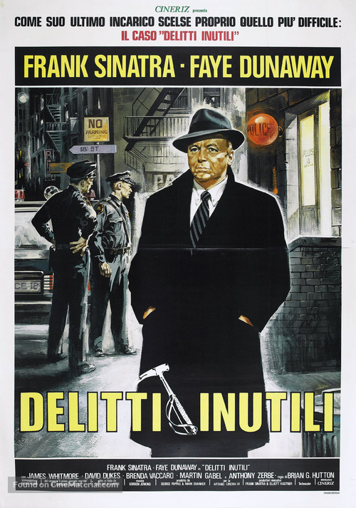 The First Deadly Sin - Italian Movie Poster