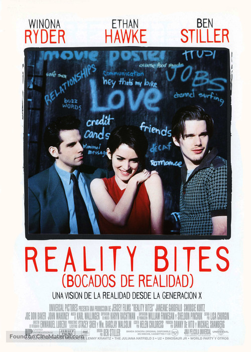 Reality Bites - Spanish Movie Poster