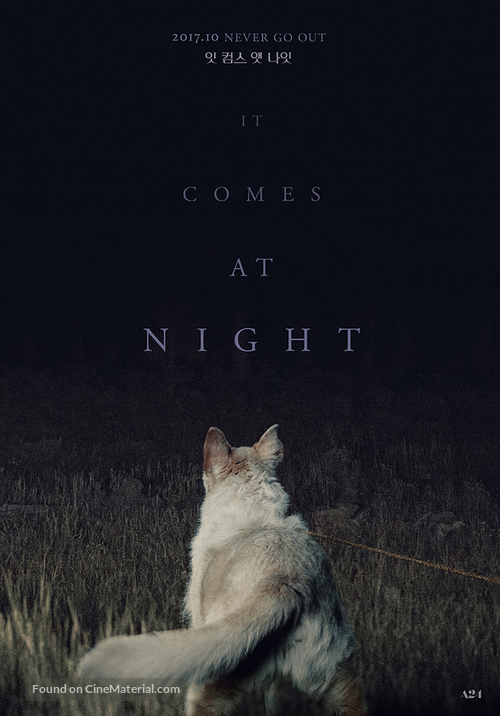 It Comes at Night - South Korean Movie Poster