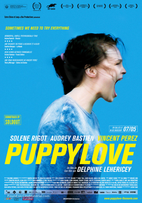 Puppy Love - Belgian Movie Poster