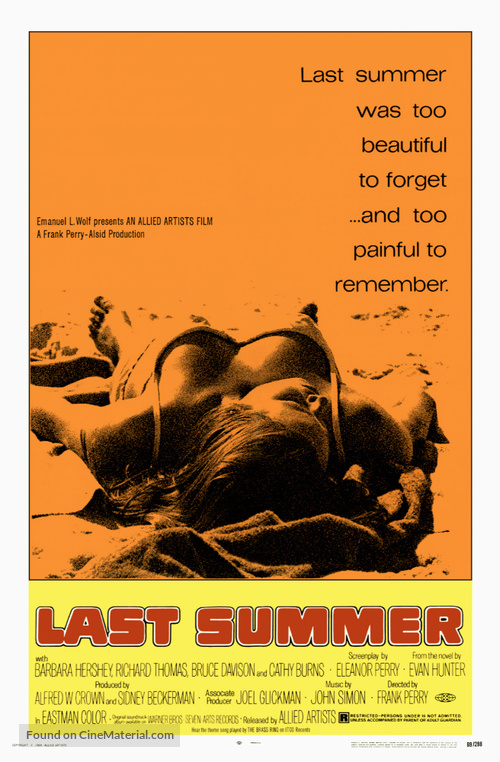 Last Summer - Movie Poster