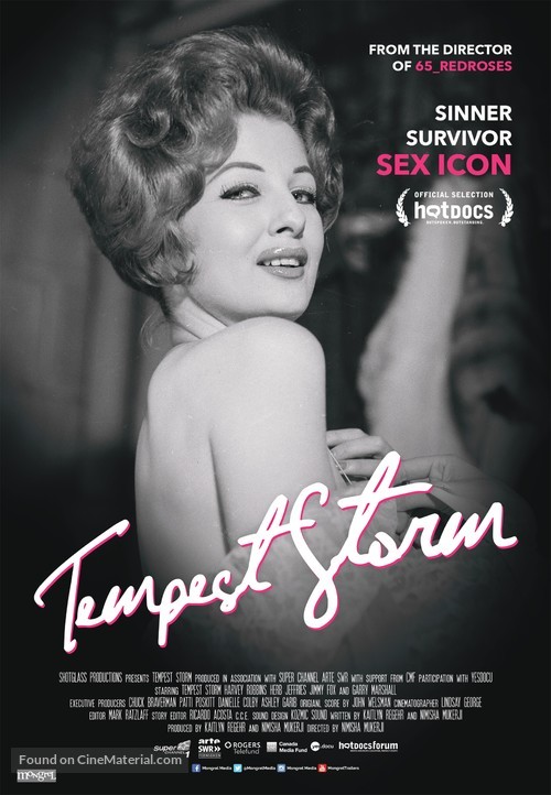 Tempest Storm - Canadian Movie Poster