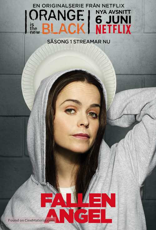 "Orange Is the New Black" (2013) Swedish movie poster "Orange Is the New Black" (2013) Swedish movie poster