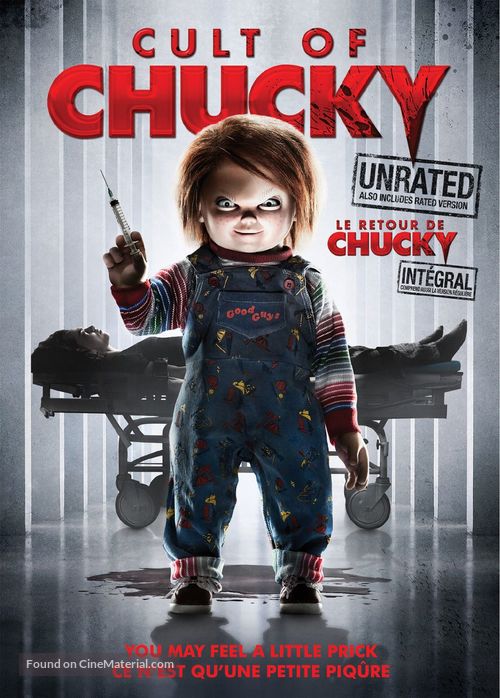 Cult of Chucky - Canadian DVD movie cover