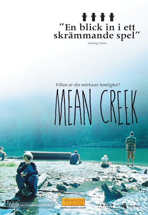 Mean Creek - Swedish DVD movie cover