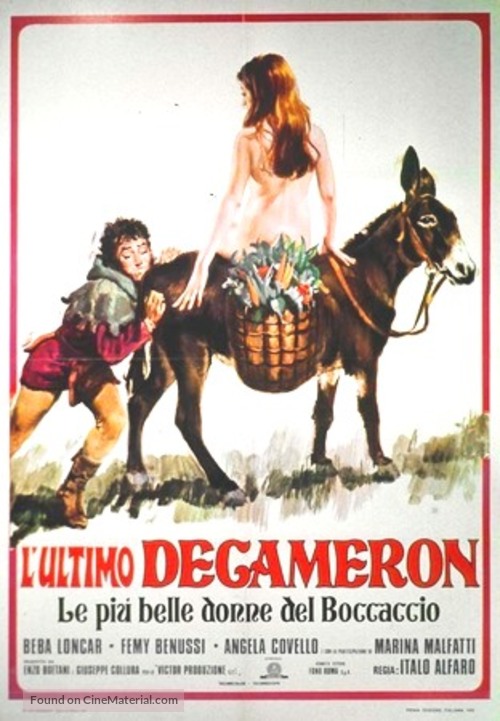 Decameron n&deg; 3 - Le pi&ugrave; belle donne del Boccaccio - Italian Movie Poster