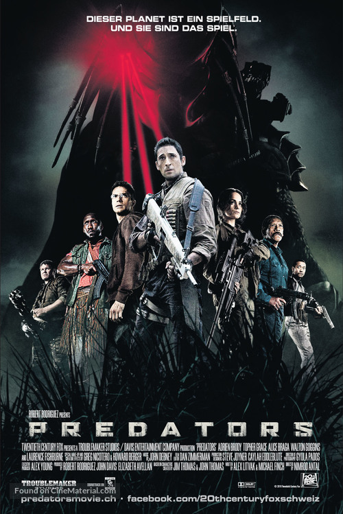 Predators - Swiss Movie Poster
