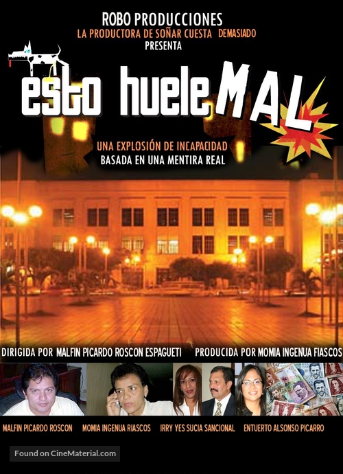 Esto huele mal - Colombian Movie Poster