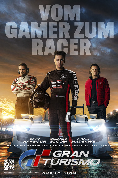 Gran Turismo - German Movie Poster
